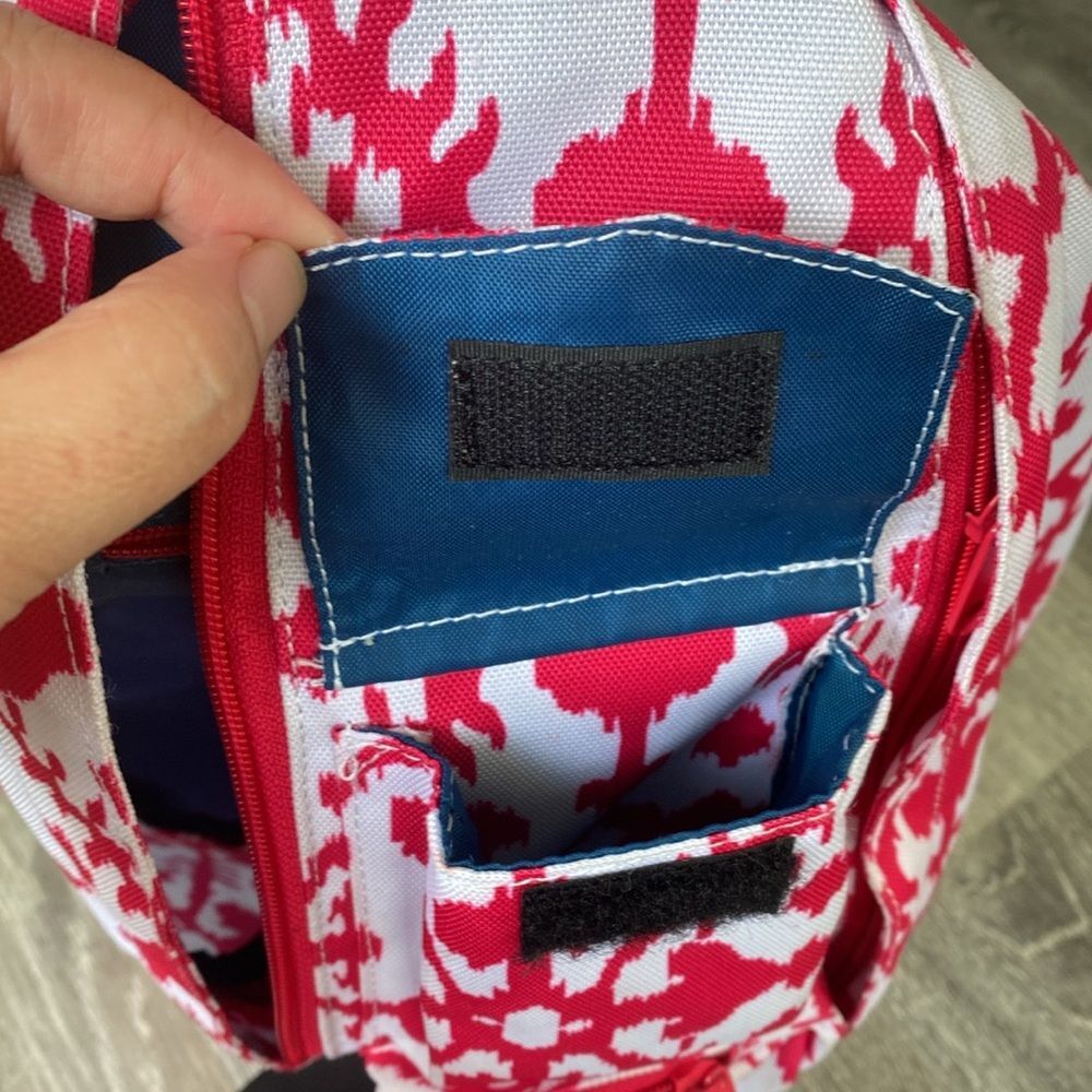 KAVU Rope Sling Fuchsia Pink Aztec Print Adjustable Hiking Beach Vacation - Picture 12 of 14